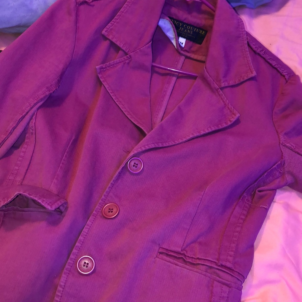 Pink blazer